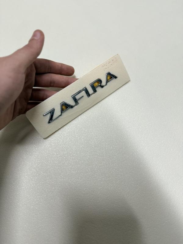 Opel Zafira Krom Bagaj Yazısı Logosu Arması 3M 3D ABS