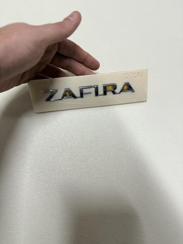 Opel Zafira Krom Bagaj Yazısı Logosu Arması 3M 3D ABS