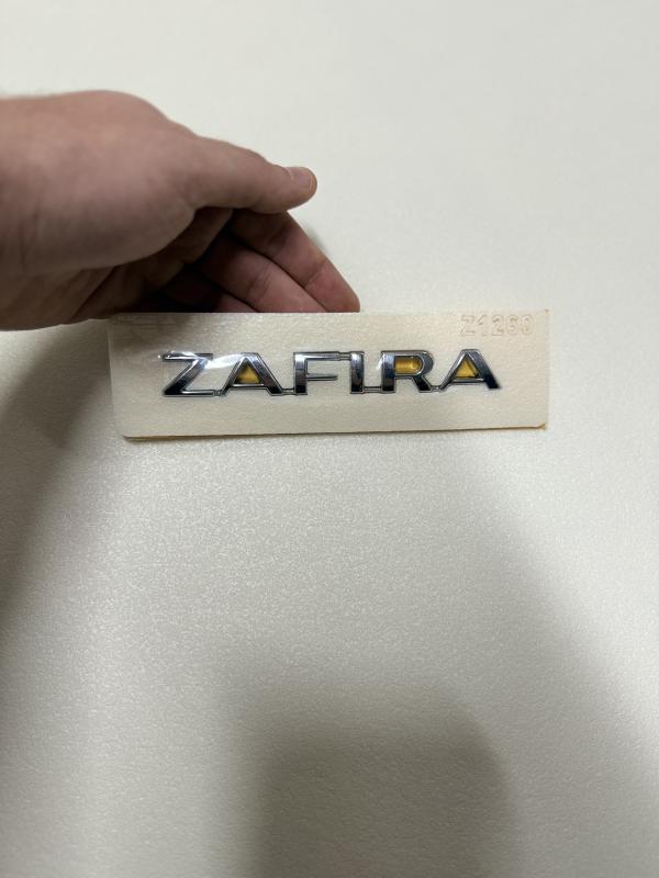 Opel Zafira Krom Bagaj Yazısı Logosu Arması 3M 3D ABS