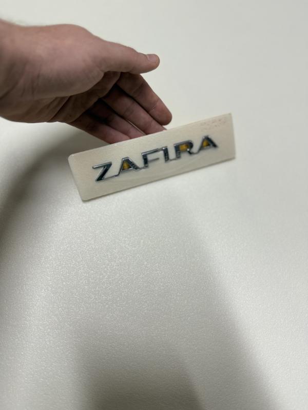 Opel Zafira Krom Bagaj Yazısı Logosu Arması 3M 3D ABS