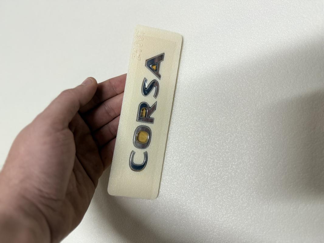 Opel Corsa Bagaj Yazısı Logosu Arması 3M 3D ABS