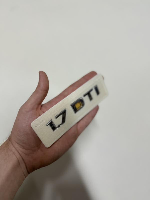 Opel 1.7 DTI Bagaj Yazısı Logosu Arması 3M 3D ABS