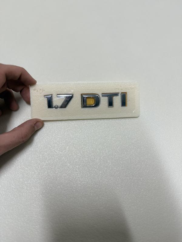 Opel 1.7 DTI Bagaj Yazısı Logosu Arması 3M 3D ABS