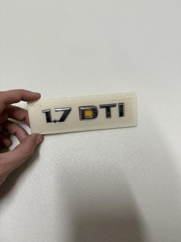 Opel 1.7 DTI Bagaj Yazısı Logosu Arması 3M 3D ABS