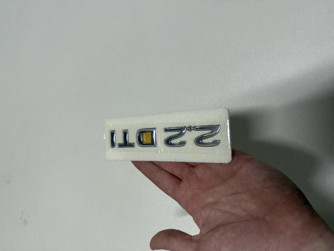 Opel 2.2 DTI Krom Bagaj Yazısı Astra,Signum,Zafira,Vectra,Omega,Sintra Uyumlu 3M 3D ABS Logo Arma
