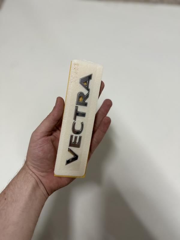 Opel Vectra Krom Bagaj Yazısı Arması Logosu 3M 3D ABS