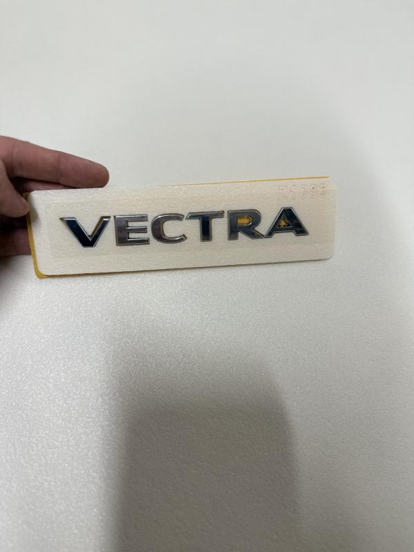 Opel Vectra Krom Bagaj Yazısı Arması Logosu 3M 3D ABS