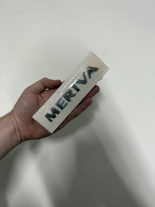 Opel Meriva Krom Bagaj Yazısı Arma Logo 3M 3D ABS