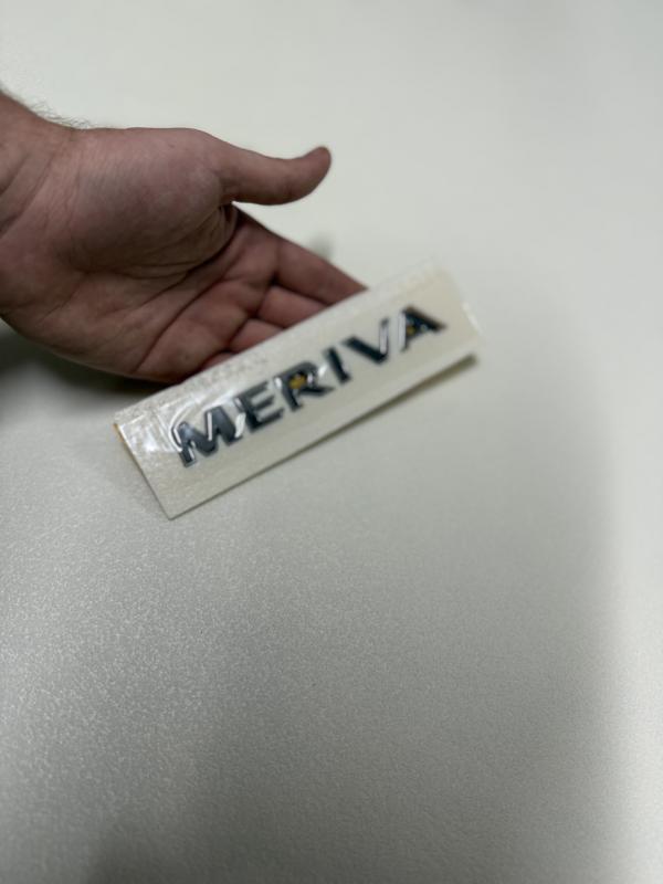 Opel Meriva Krom Bagaj Yazısı Arma Logo 3M 3D ABS