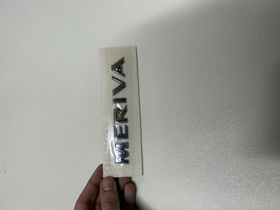 Opel Meriva Krom Bagaj Yazısı Arma Logo 3M 3D ABS