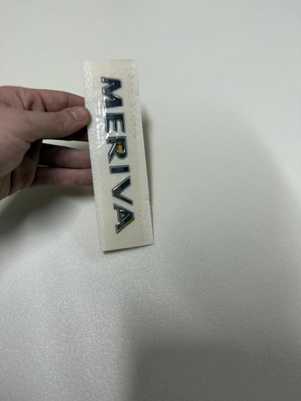 Opel Meriva Krom Bagaj Yazısı Arma Logo 3M 3D ABS