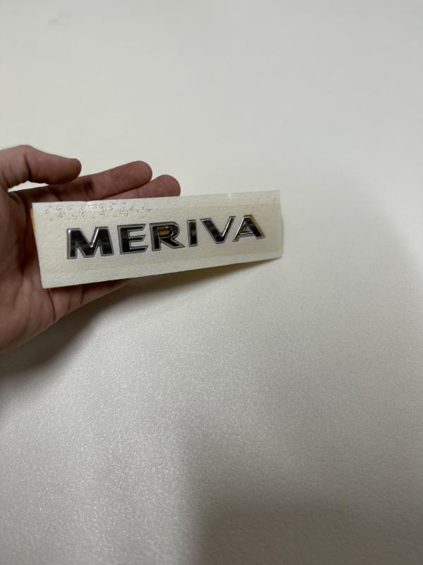 Opel Meriva Krom Bagaj Yazısı Arma Logo 3M 3D ABS