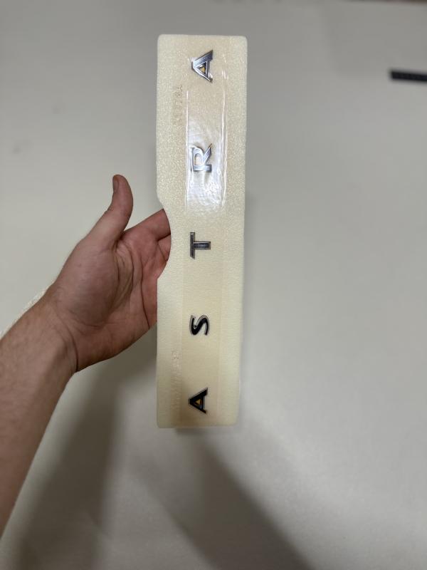 Astra Boşluklu Yeni Nesil Bagaj Yazısı 3M 3D ABS (5 er cm boşluklu model )