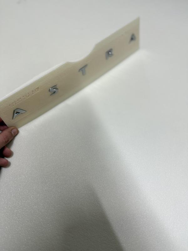 Astra Boşluklu Yeni Nesil Bagaj Yazısı 3M 3D ABS (5 er cm boşluklu model )