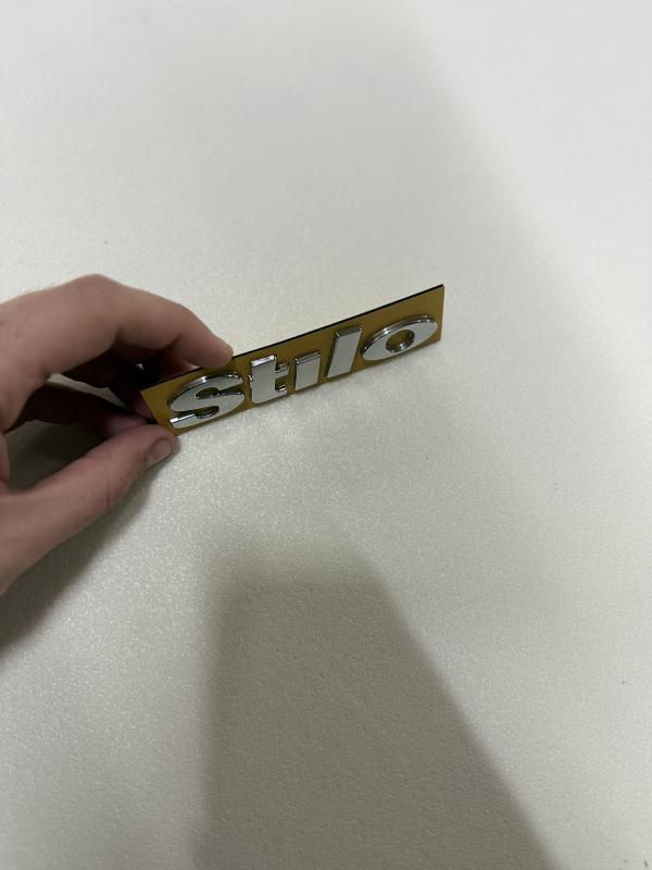 Stilo Krom Bagaj Yazısı Logo Arma 3M 3D ABS