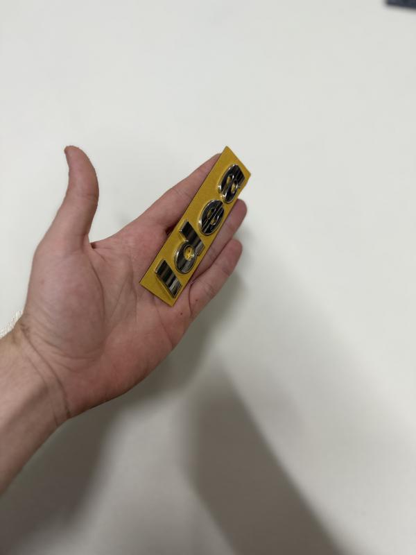 Idea Krom Bagaj Yazısı Logo Arma 3M 3D ABS