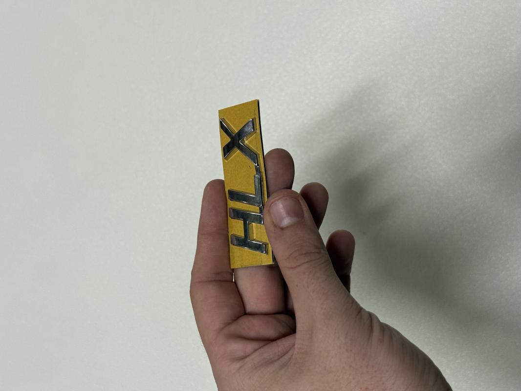 HLX Krom Bagaj Yazısı Palio, Siena, Albea, Marea, Brava, Bravo, Tempra Uyumlu 3M 3D ABS Logo Arma