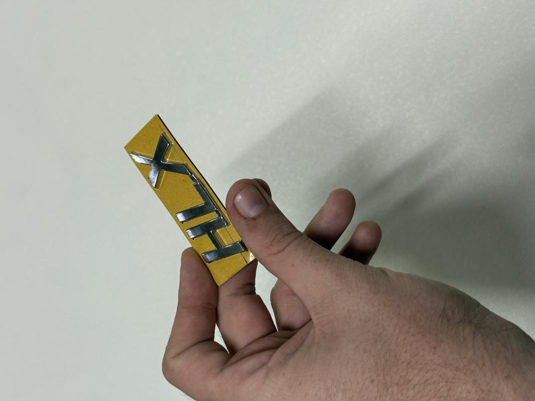 HLX Krom Bagaj Yazısı Palio, Siena, Albea, Marea, Brava, Bravo, Tempra Uyumlu 3M 3D ABS Logo Arma