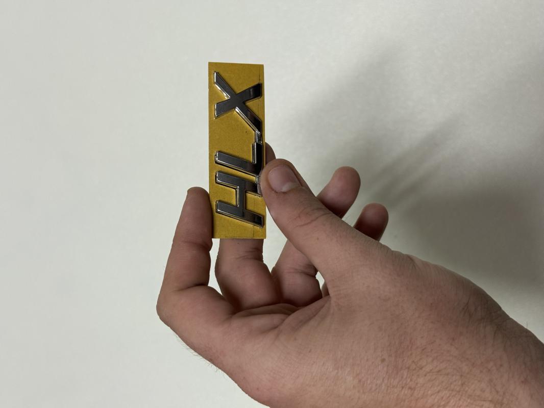 HLX Krom Bagaj Yazısı Palio, Siena, Albea, Marea, Brava, Bravo, Tempra Uyumlu 3M 3D ABS Logo Arma