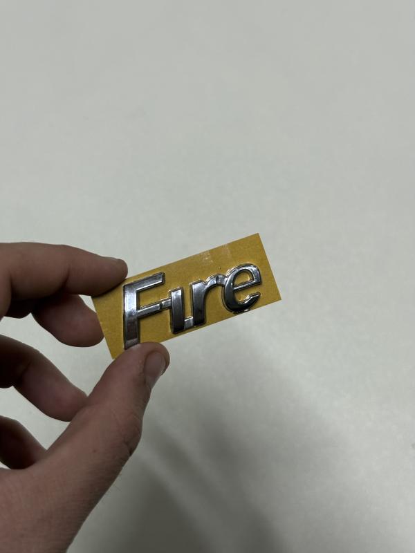 Fiat Uyumlu Fire Krom Bagaj Yazısı