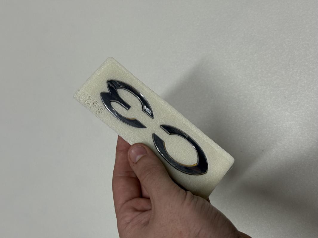 C3 Krom Bagaj Yazısı Kalın Model 3M 3D ABS
