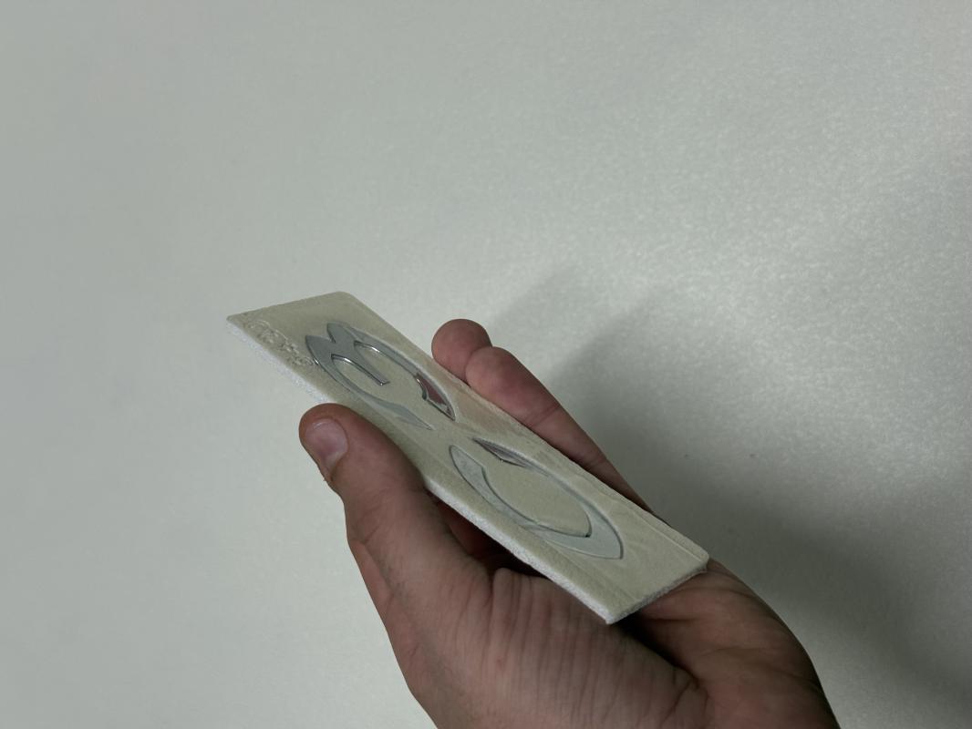 C3 Krom Bagaj Yazısı Kalın Model 3M 3D ABS