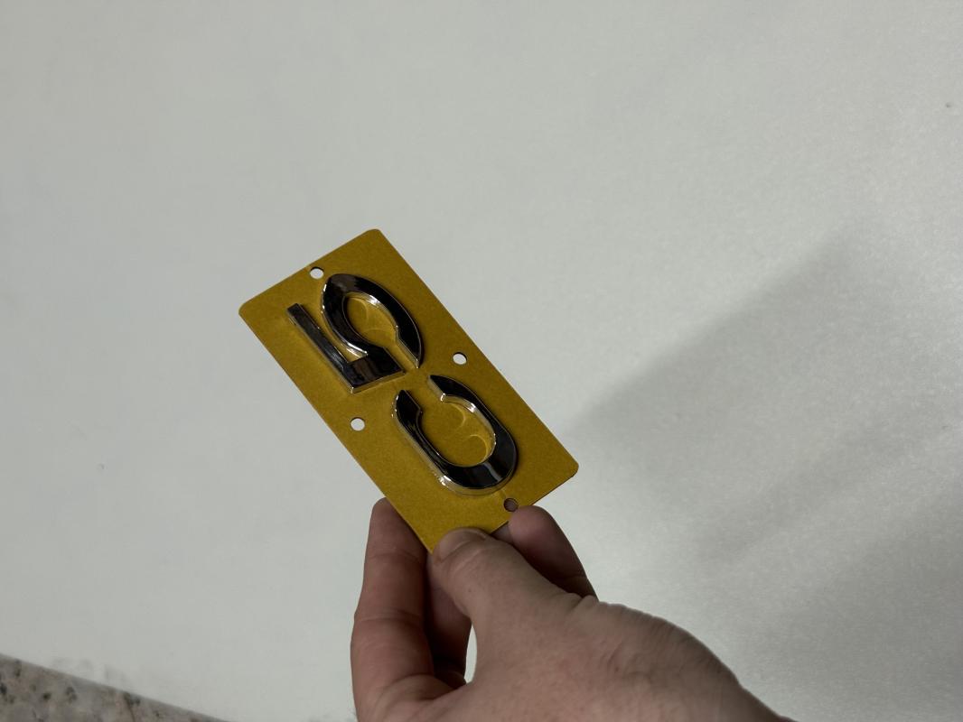 c5 Krom Bagaj Yazısı 3M 3D ABS