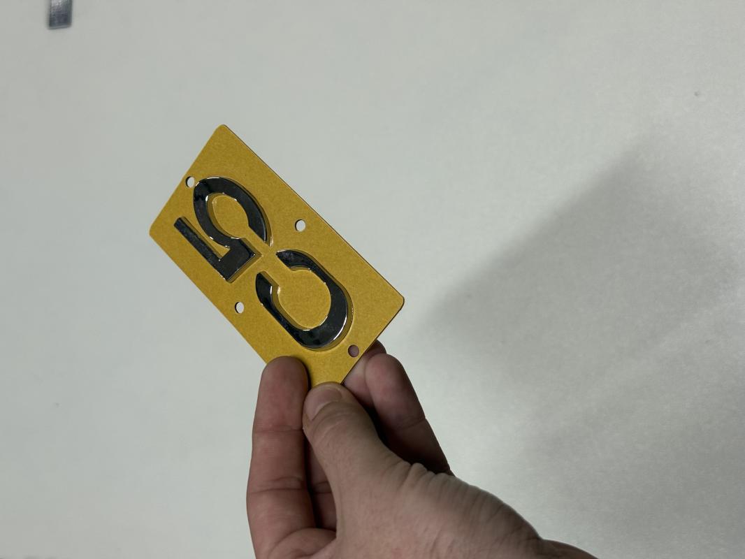 c5 Krom Bagaj Yazısı 3M 3D ABS