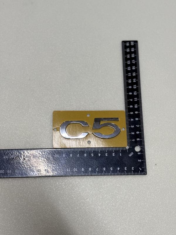 c5 Krom Bagaj Yazısı 3M 3D ABS