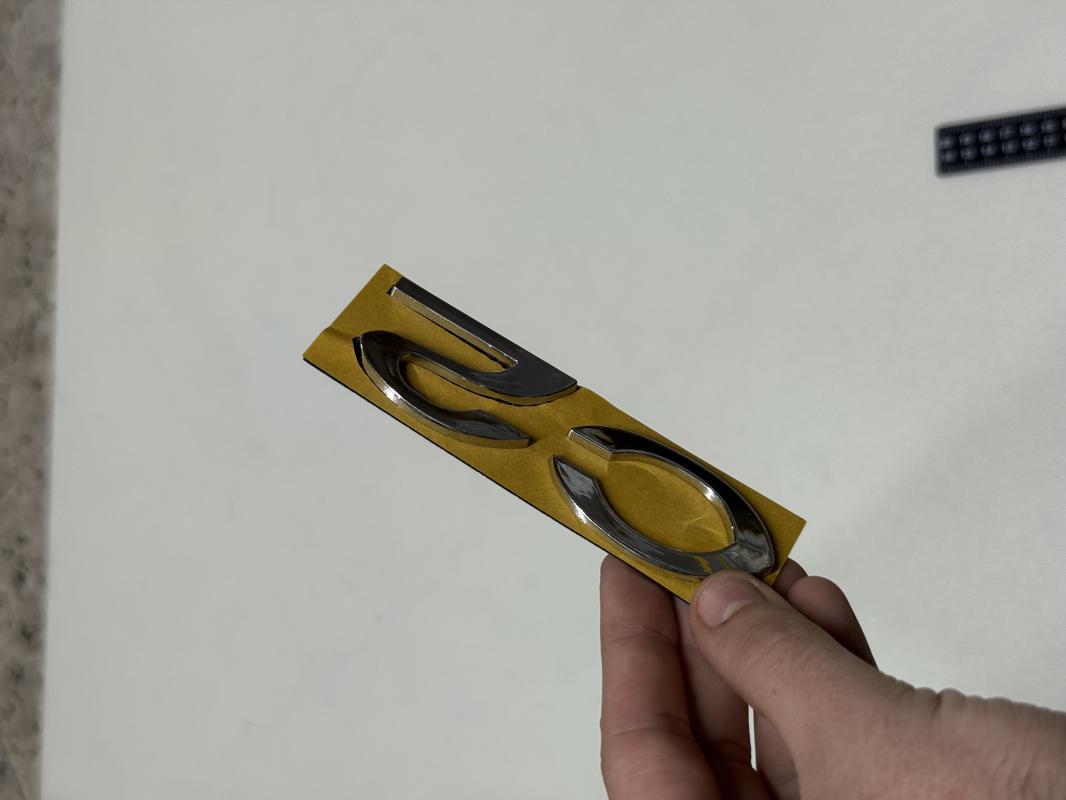 C2 Krom Bagaj Yazısı Kalın Model 3M 3D ABS