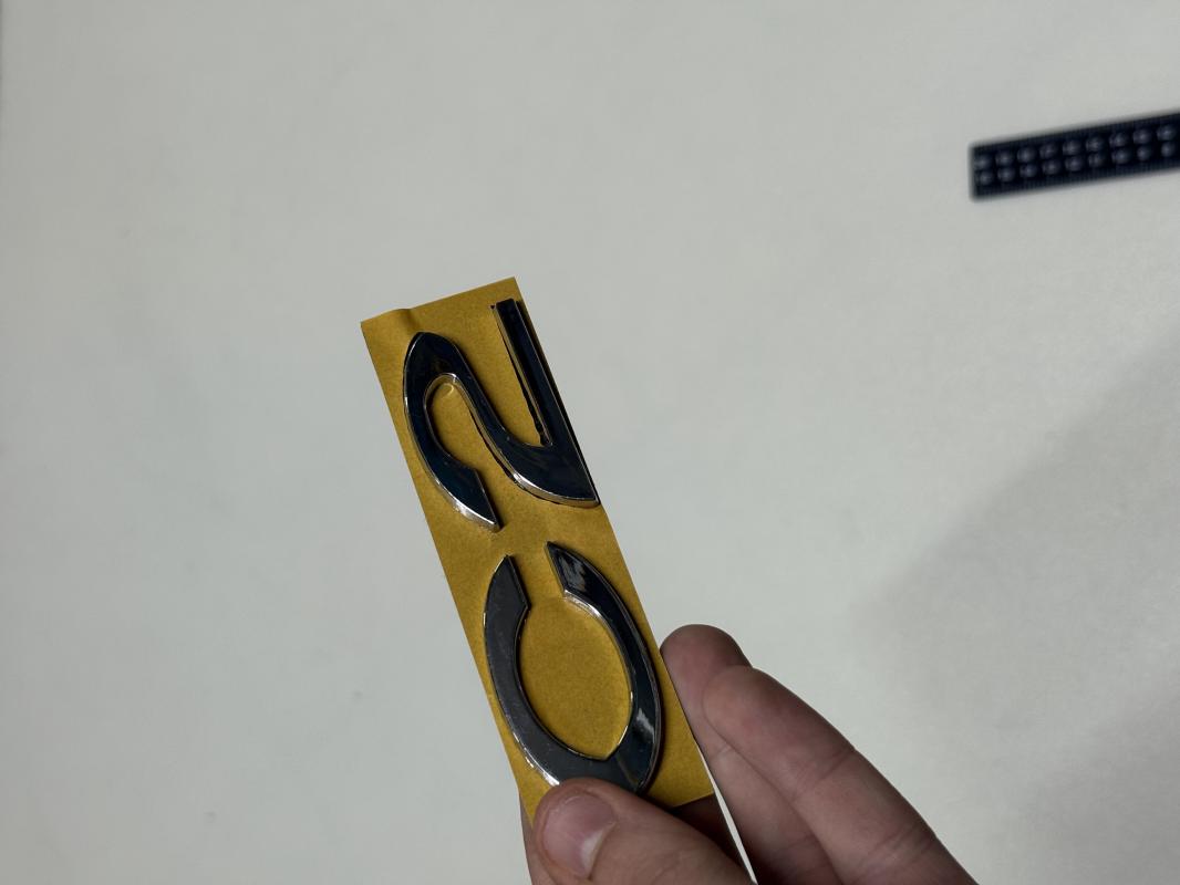 C2 Krom Bagaj Yazısı Kalın Model 3M 3D ABS