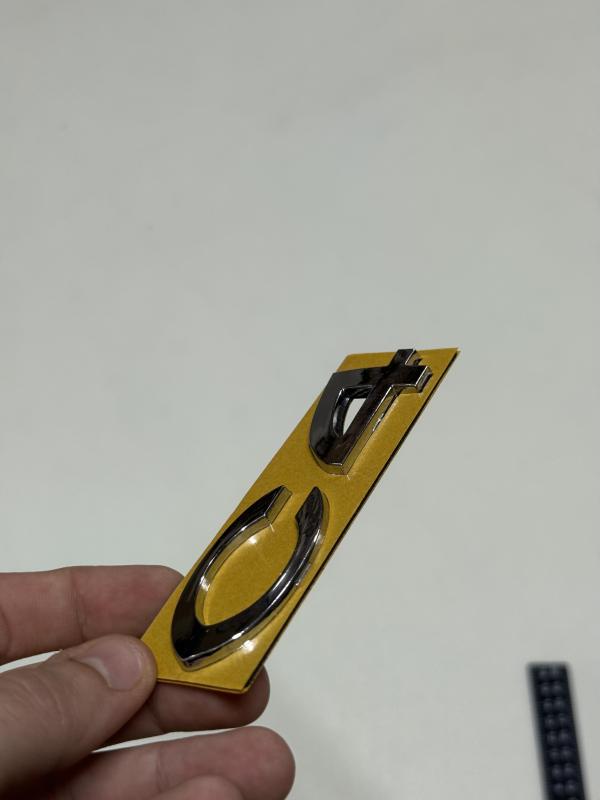 C4 Krom Bagaj Yazısı Kalın Model 3M 3D ABS