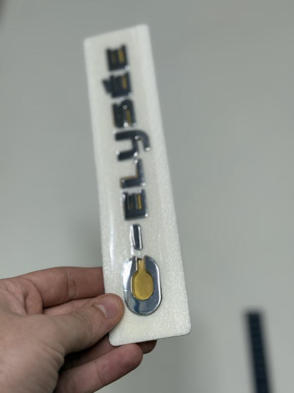 C-Elysee Krom Bagaj Yazısı Arma Logo 3M 3D ABS