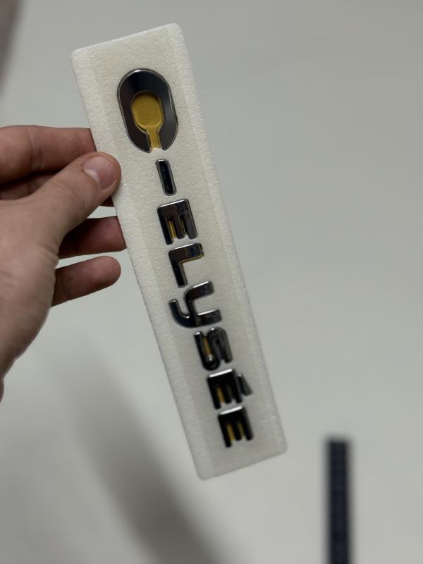 C-Elysee Krom Bagaj Yazısı Arma Logo 3M 3D ABS