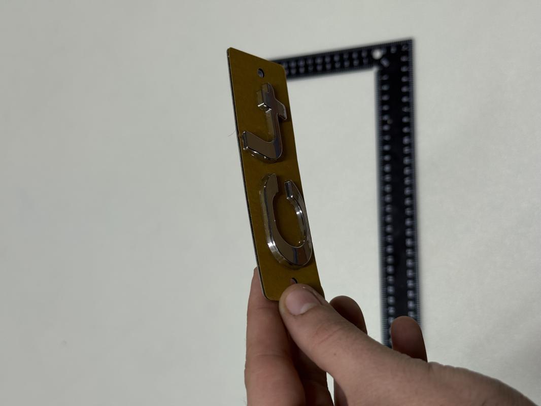 c4 İnce Model Krom Bagaj Yazısı 3M 3D ABS Logo Arma