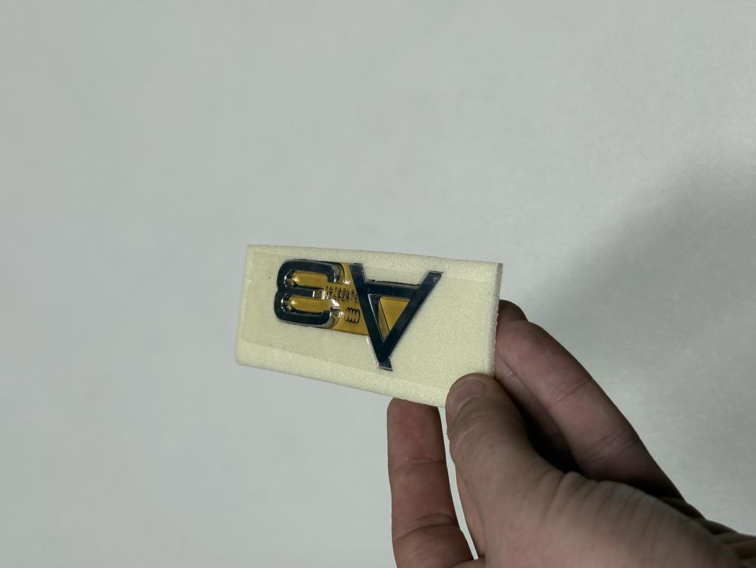 A3 Krom Bagaj Yazısı Logo Arma 3M 3D ABS