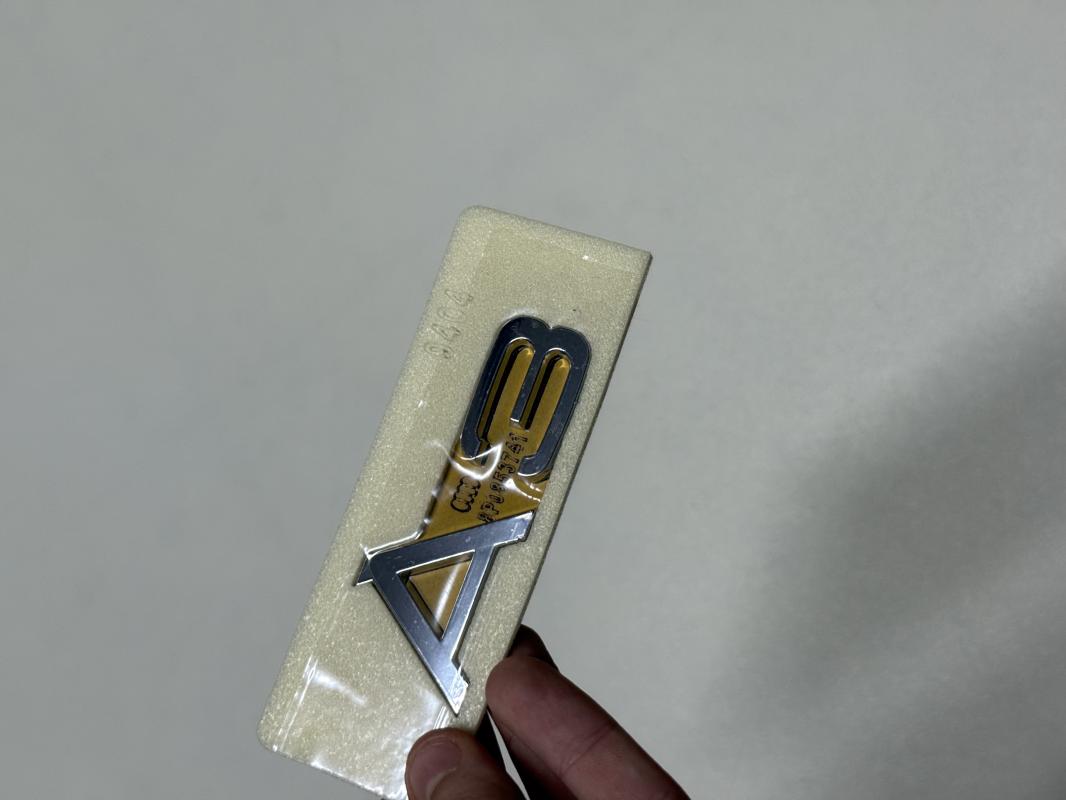 A3 Krom Bagaj Yazısı Logo Arma 3M 3D ABS