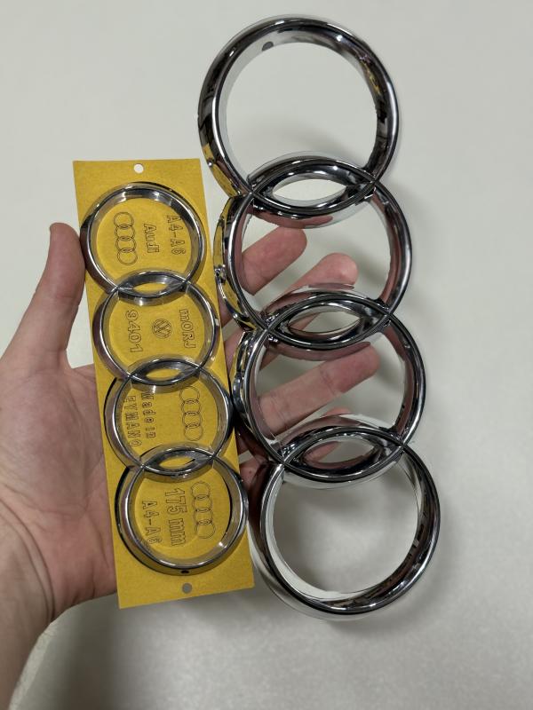 Audi Krom Panjur ve Bagaj Arması (275mm-175mm)