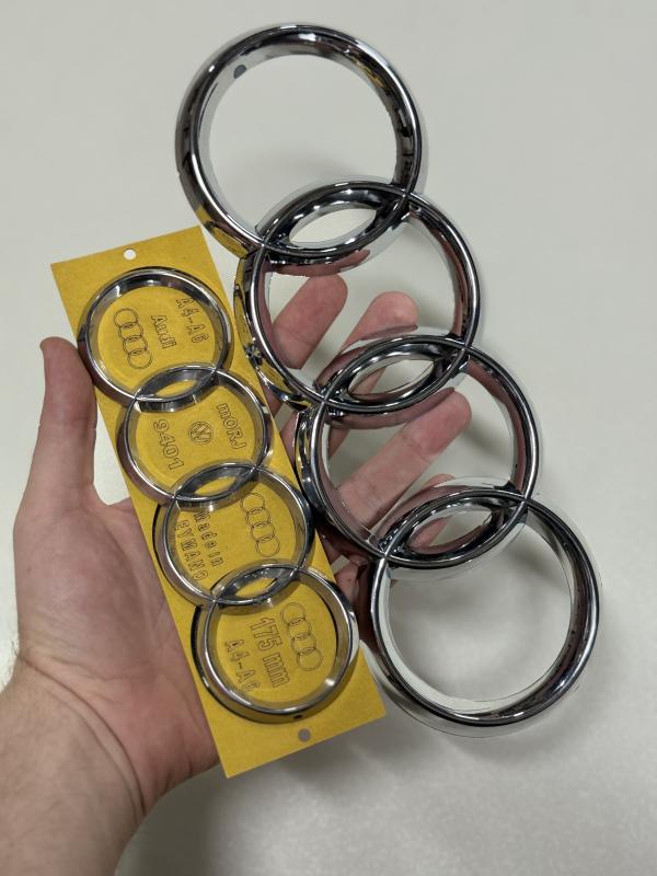 Audi Krom Panjur ve Bagaj Arması (275mm-175mm)