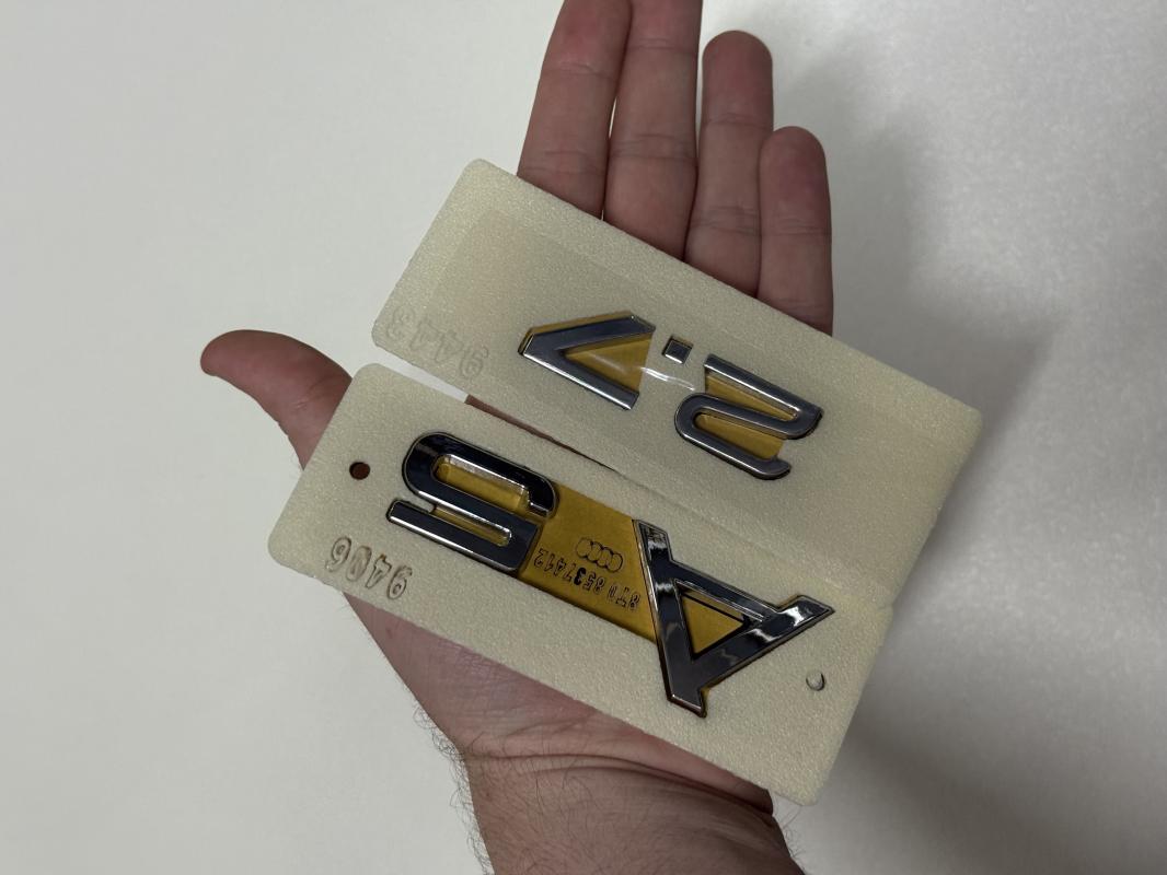 A5 ve 2.7 Krom Bagaj Yazısı Seti 2’li Paket Logosu Arması 3M 3D ABS