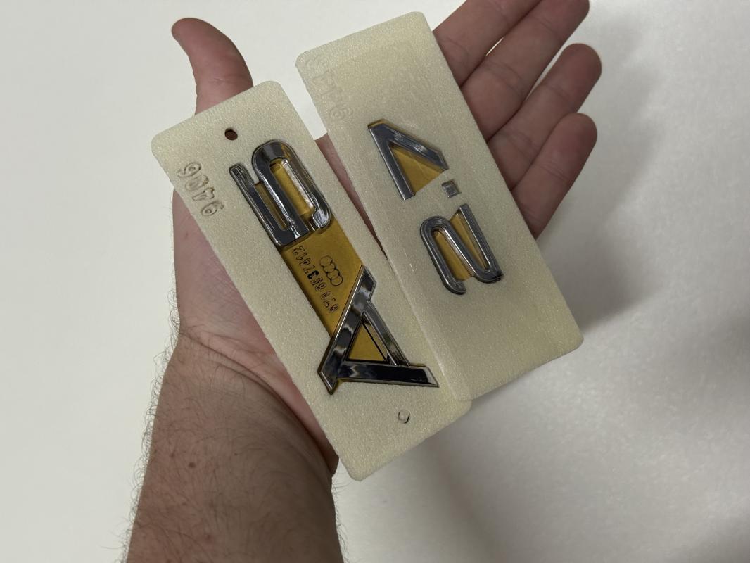 A5 ve 2.7 Krom Bagaj Yazısı Seti 2’li Paket Logosu Arması 3M 3D ABS