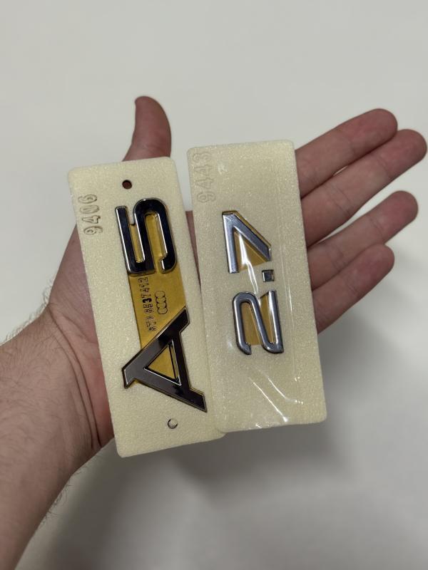 A5 ve 2.7 Krom Bagaj Yazısı Seti 2’li Paket Logosu Arması 3M 3D ABS