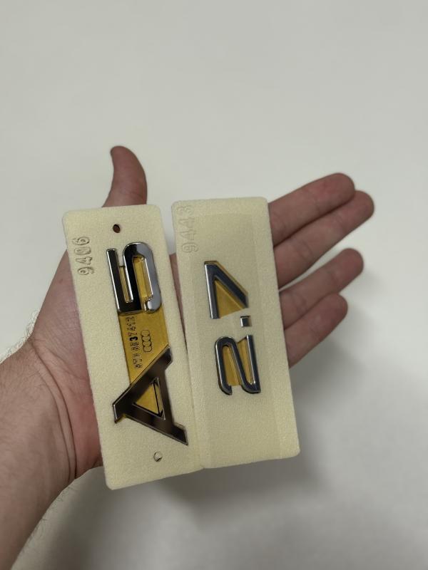 A5 ve 2.7 Krom Bagaj Yazısı Seti 2’li Paket Logosu Arması 3M 3D ABS