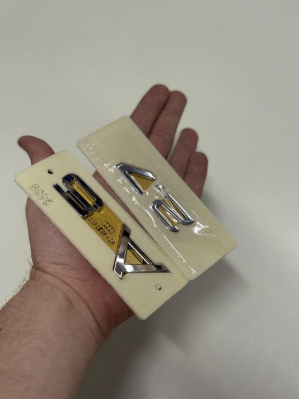 A5 ve 2.7 Krom Bagaj Yazısı Seti 2’li Paket Logosu Arması 3M 3D ABS