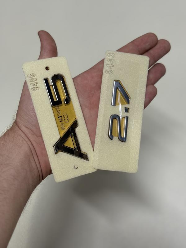 A5 ve 2.7 Krom Bagaj Yazısı Seti 2’li Paket Logosu Arması 3M 3D ABS