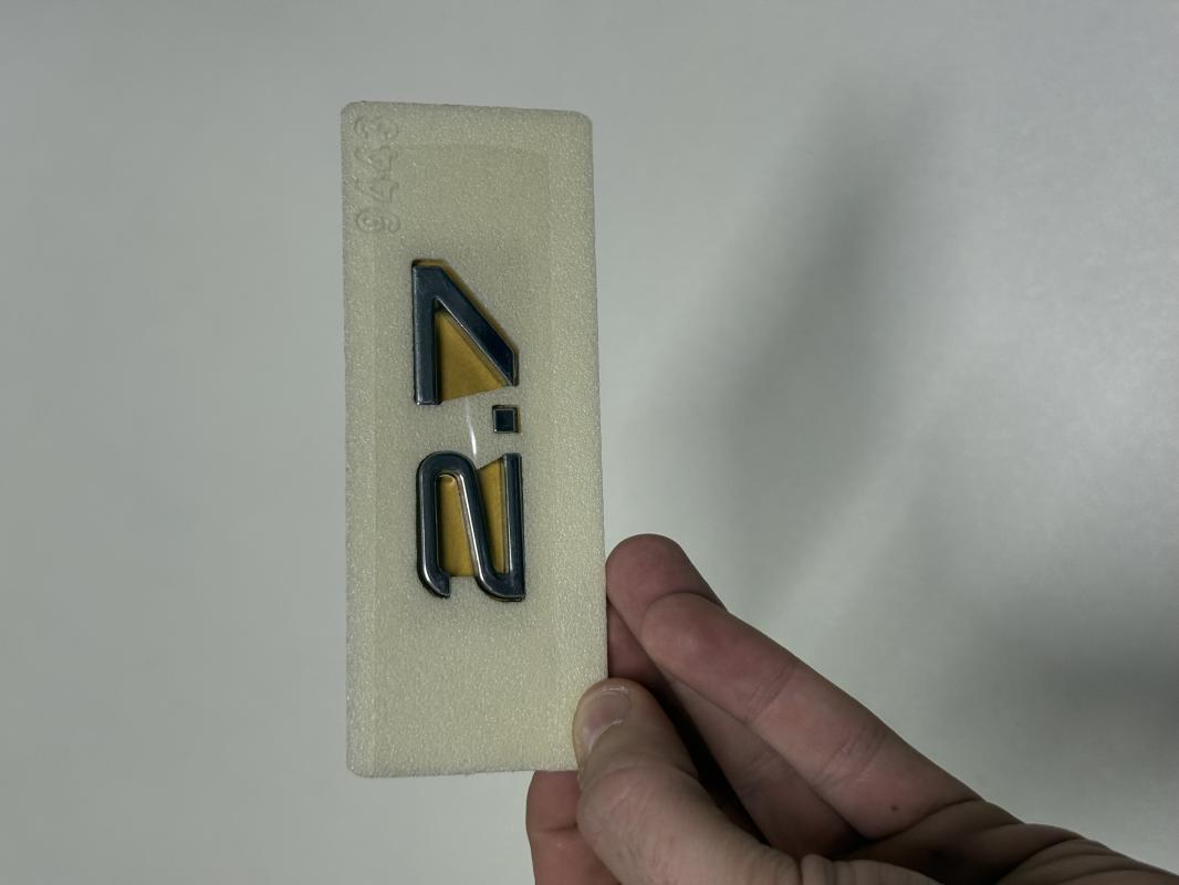 2.7 Krom Bagaj Yazısı Logosu Arması A4, A5, A6, A7, A8, Allroad, Q5 ile Uyumlu 3M 3D ABS