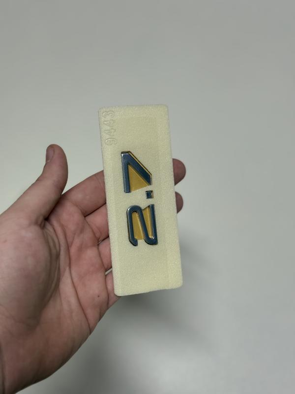 2.7 Krom Bagaj Yazısı Logosu Arması A4, A5, A6, A7, A8, Allroad, Q5 ile Uyumlu 3M 3D ABS