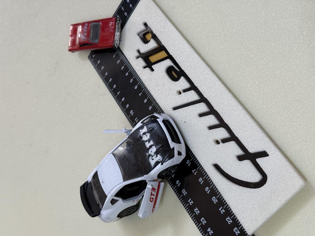 Giulietta Piano Black ABS Bagaj Yazısı 3M 3D ABS