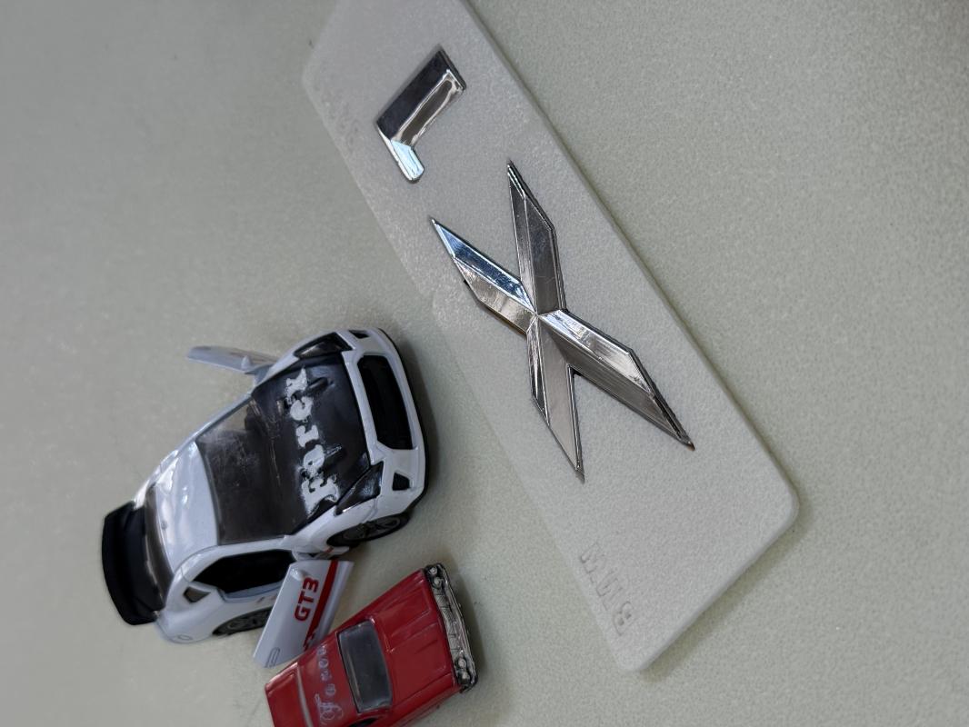 X1 Krom Bagaj Yazısı 3M 3D ABS