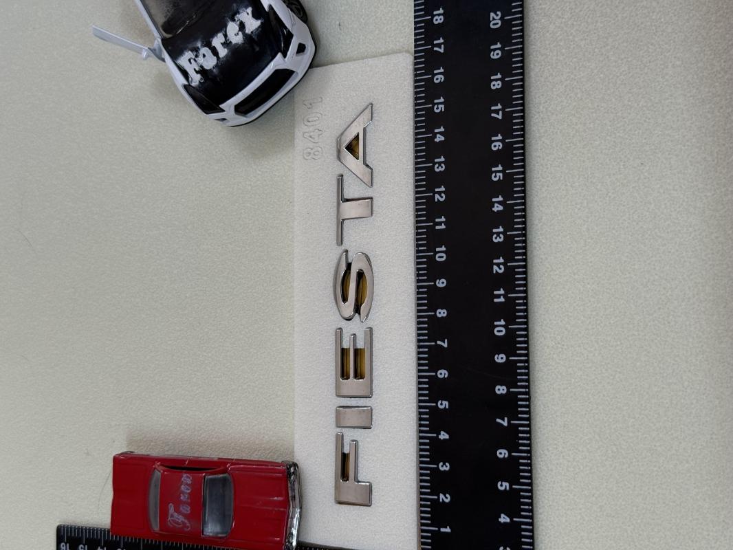 Fiesta Krom Bagaj Yazısı 3M 3D ABS